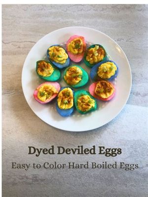 How to Dye Eggs with Food Coloring for Deviled Eggs and Why Pineapples Don’t Belong on Pizza